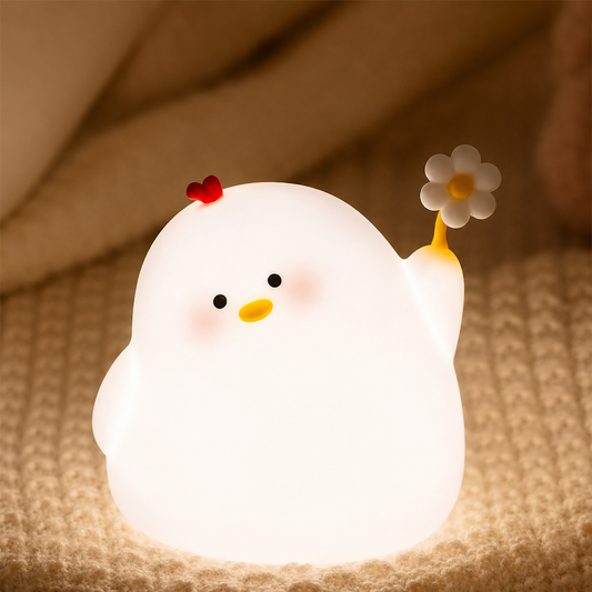 Cute Chick Silicone Lamp