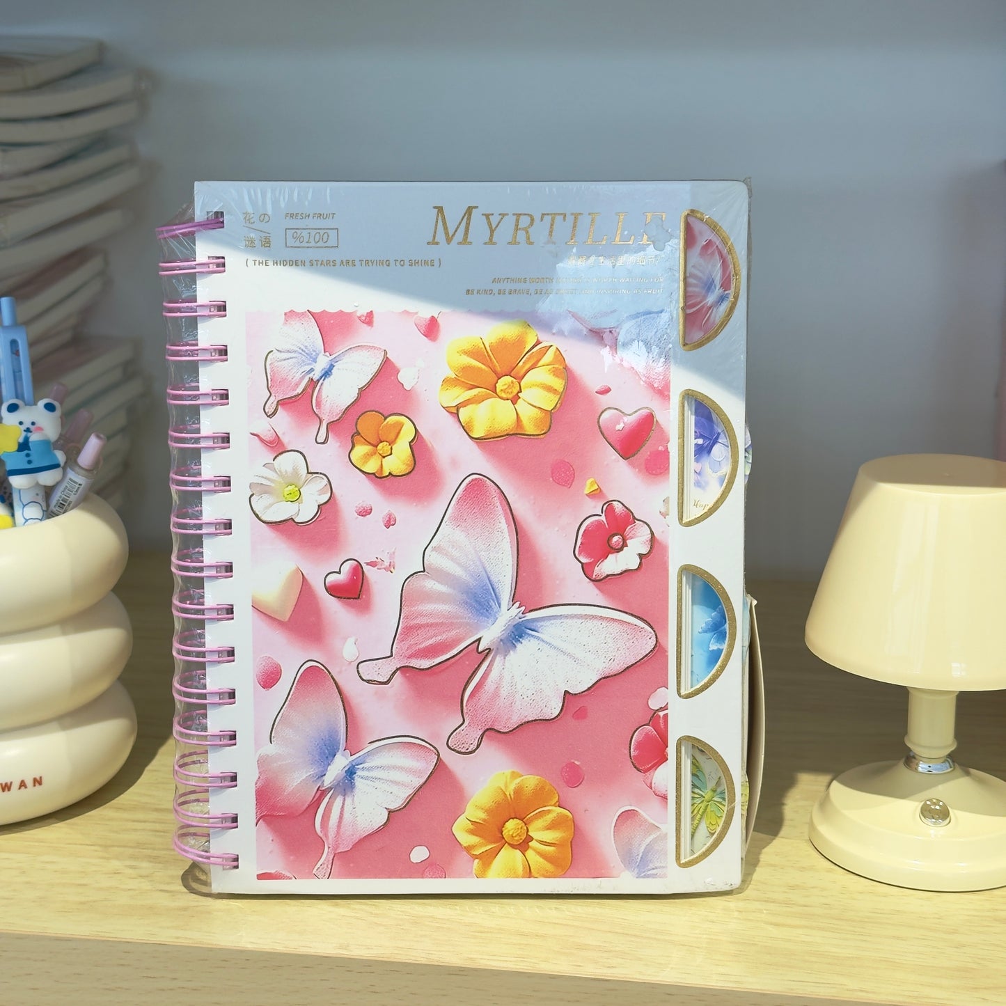 Fancy Butterfly Diary A5