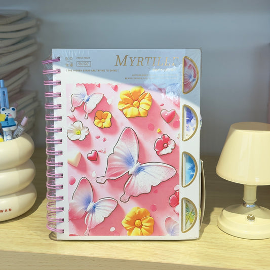 Fancy Butterfly Diary A5
