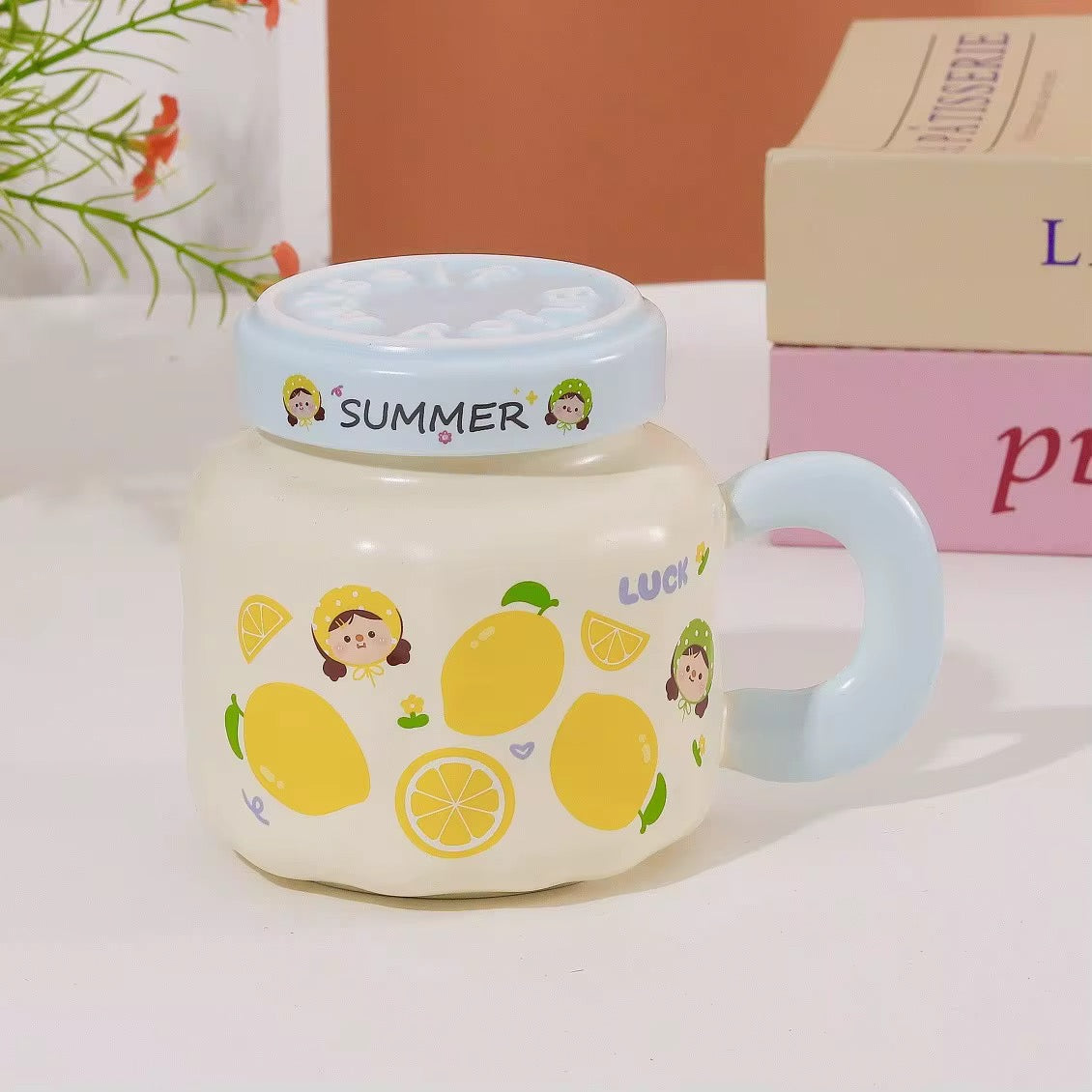 Summer Fruit Ceramic Mug