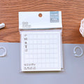 Kawaii Grid Sticky Note