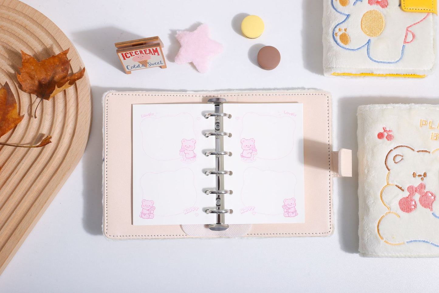 Plush Bear Journaling Diary