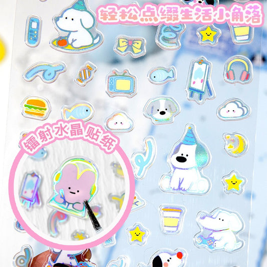Kawaii Crystal Sticker
