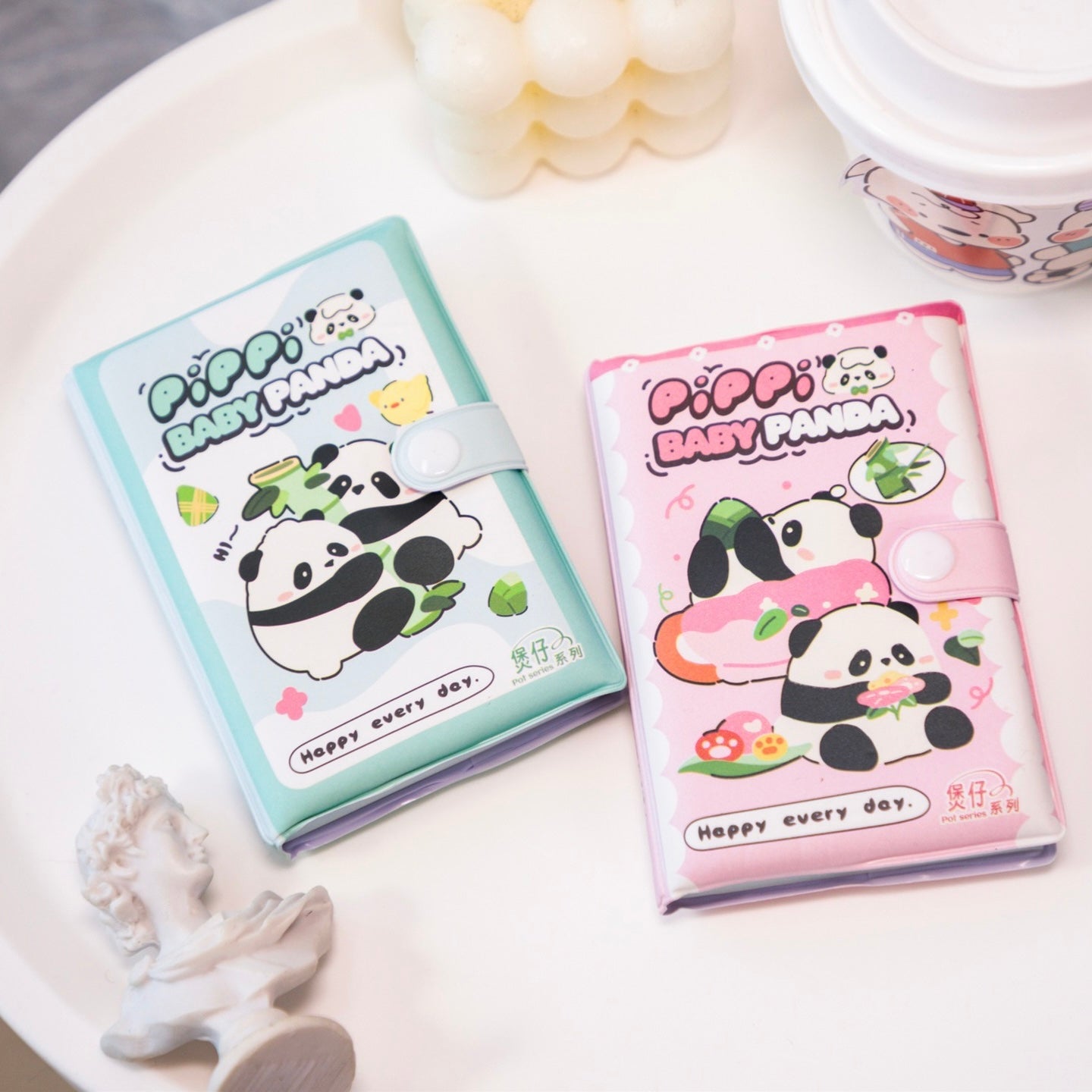 Panda Mini Puffy Diary