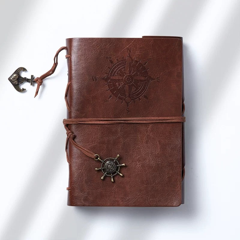 Premium Leather Vintage Binding Diary