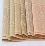 Old News Paper Wrapping Sheet