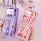 Large Capacity Transparent Pencil Case