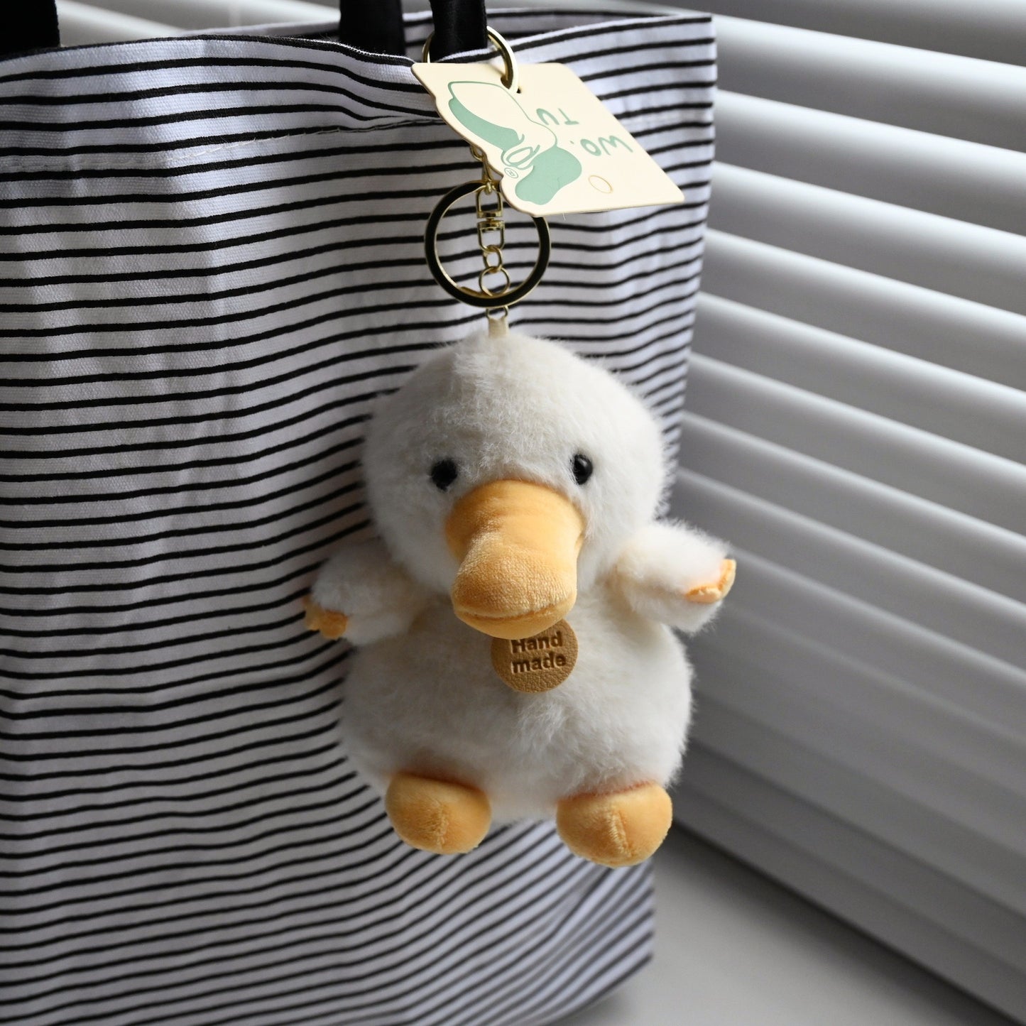 Duck Plush Keychain