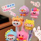 Cute Pencil and Eraser set (6pencil and 6 eraser)