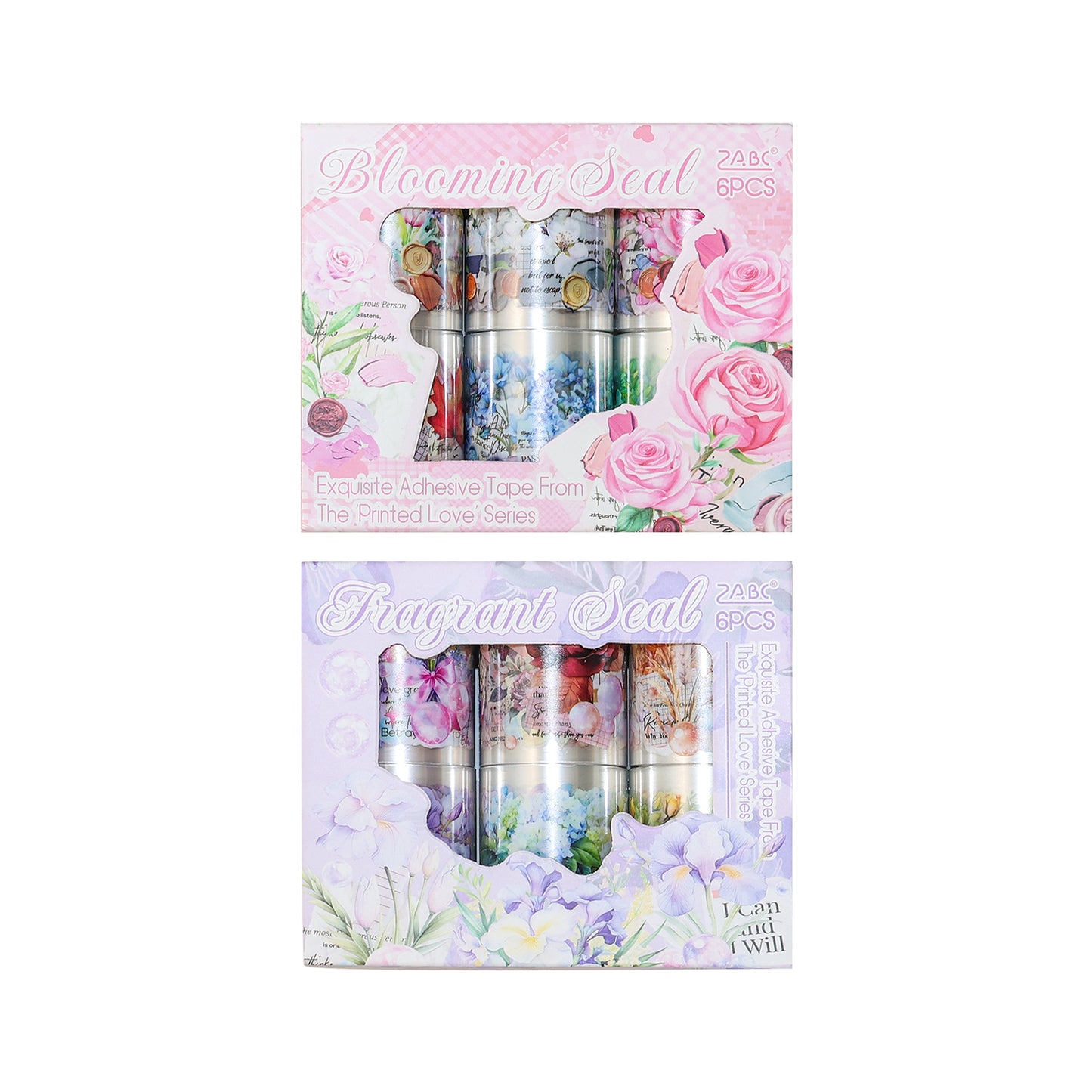 Blooming Seal Pet Washitape Set