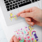 Unicorn Puffy Stickers