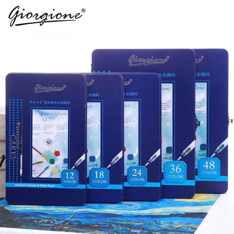 Pastel Splash Watercolor Set