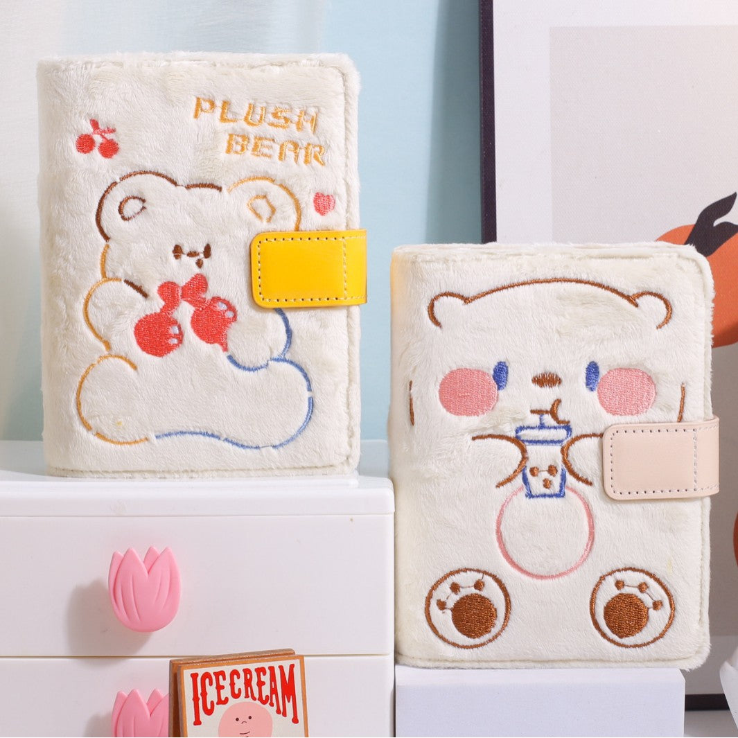 Plush Bear Journaling Diary