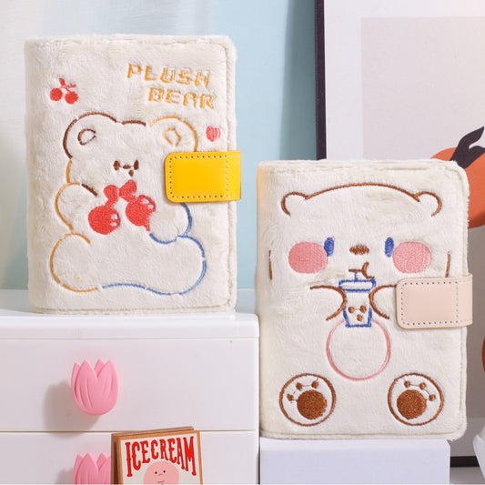 Plush Bear Journaling Diary