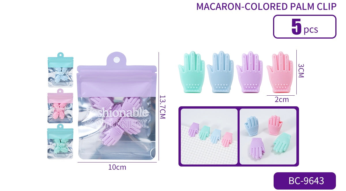 Macaron Palm Paper Clip