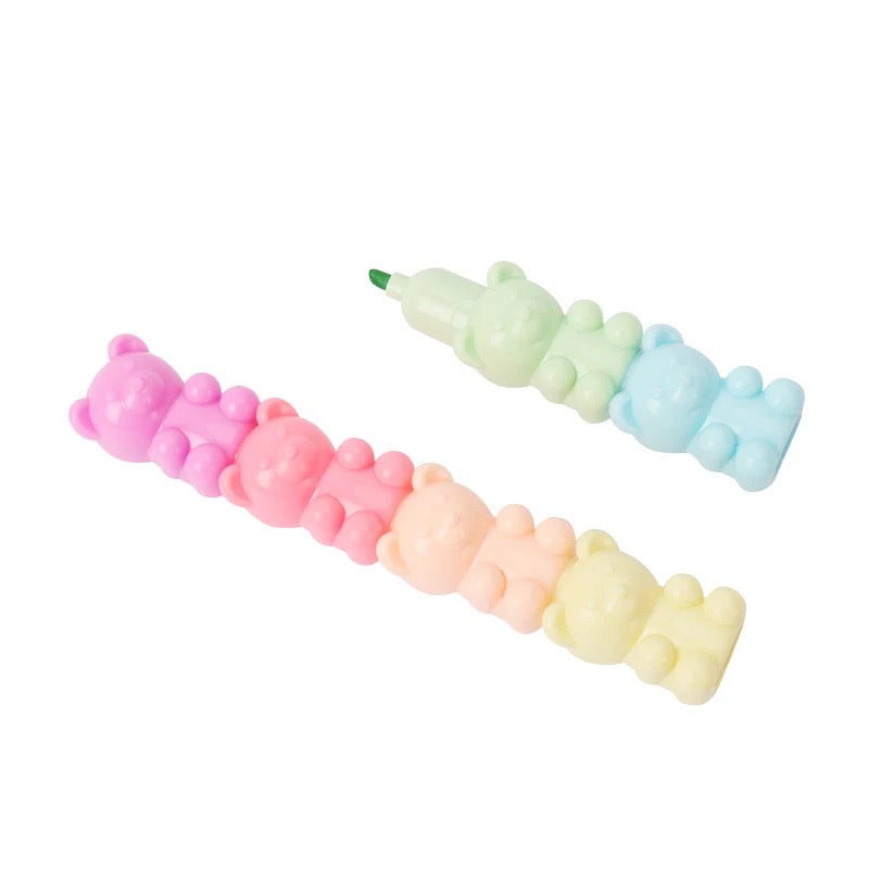 Teddy Highlighter Pens