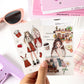 Character Theme Deco Sticker Book