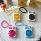 Shinchan Mini Hand Fans With Keychain