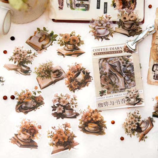 Coffee Diary Pet Stickers
