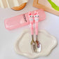 Sanrio Spoon With Fork Set