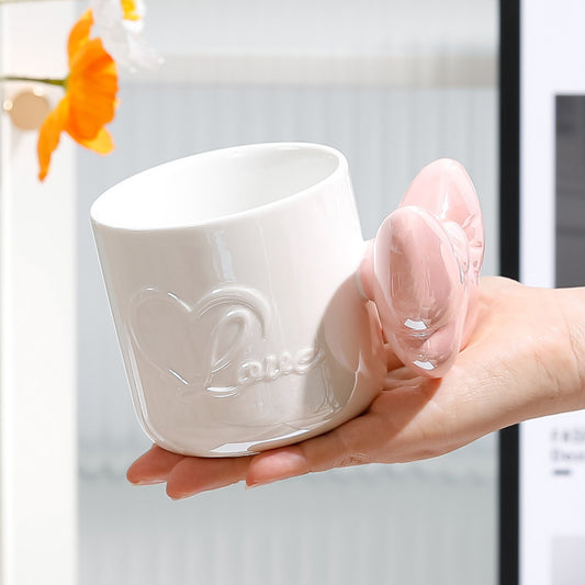 Coquette Heart Ceramic Mug