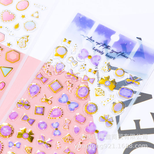 Journaling Clear Deco Sticker