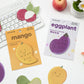 Fruits & Veggies Sticky Note
