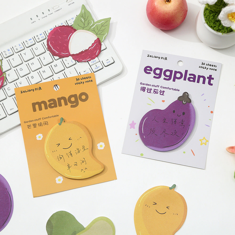 Fruits & Veggies Sticky Note