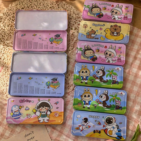 Kawaii Double Layer Pencil Box