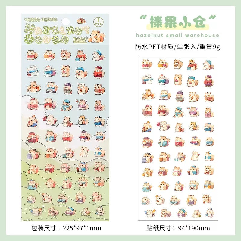 Kawaii Mini Animal Sticker
