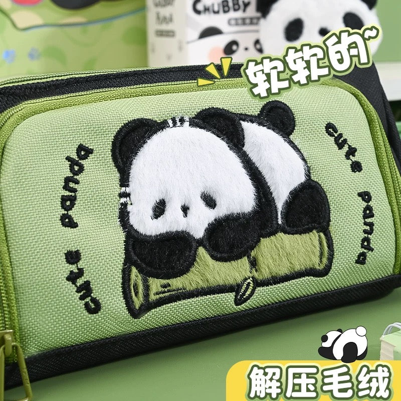 Premium Panda Pencil Case