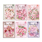 Floral Deco Stickers 20 Pcs