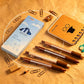 Coffee Gel Ink Pen Set 4pcs Set