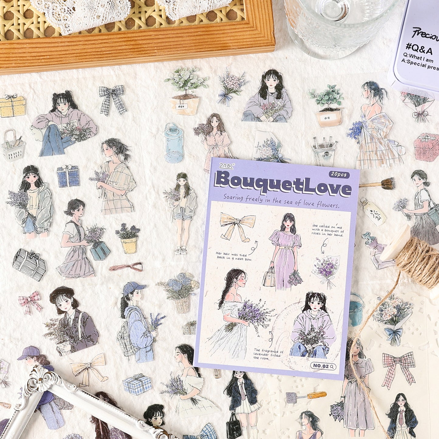 Mori Girl Series Sticker Book