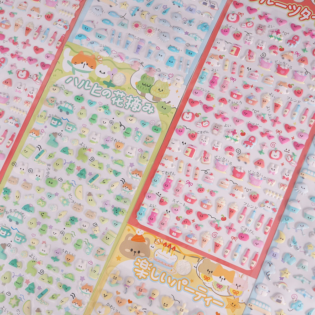 Kawaii Mini Puffy Sticker