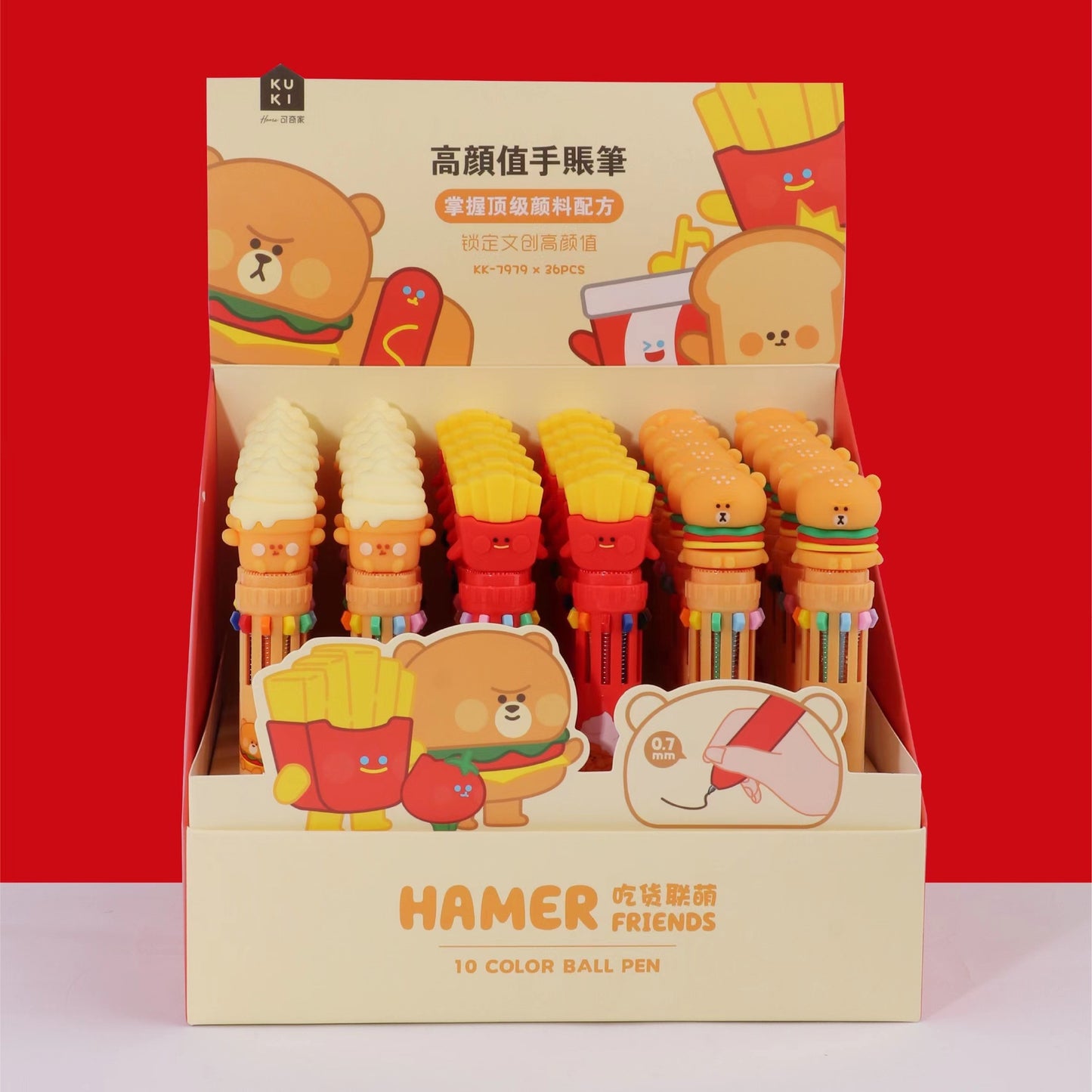 Foodie 10 in 1 Ball Pen