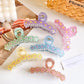 Floral Claw Clips