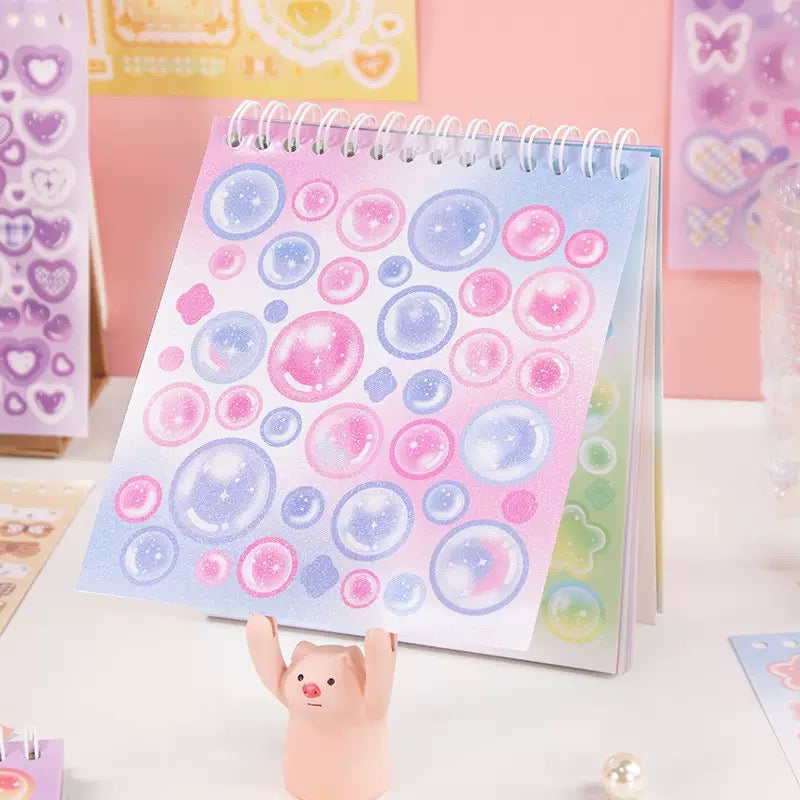 Kawaii Coil Sticker Book