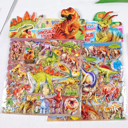 Dino Puffy Sticker