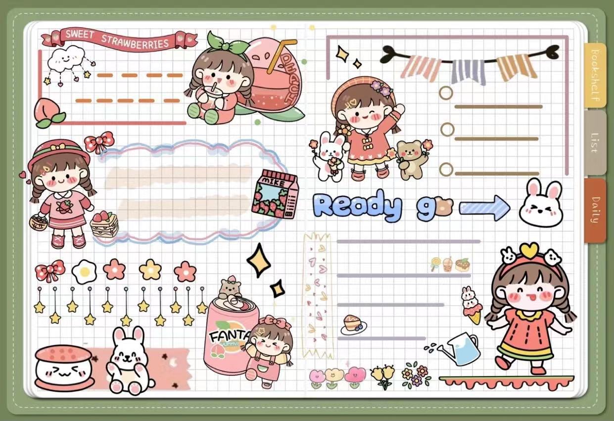 Kawaii Washitape Set