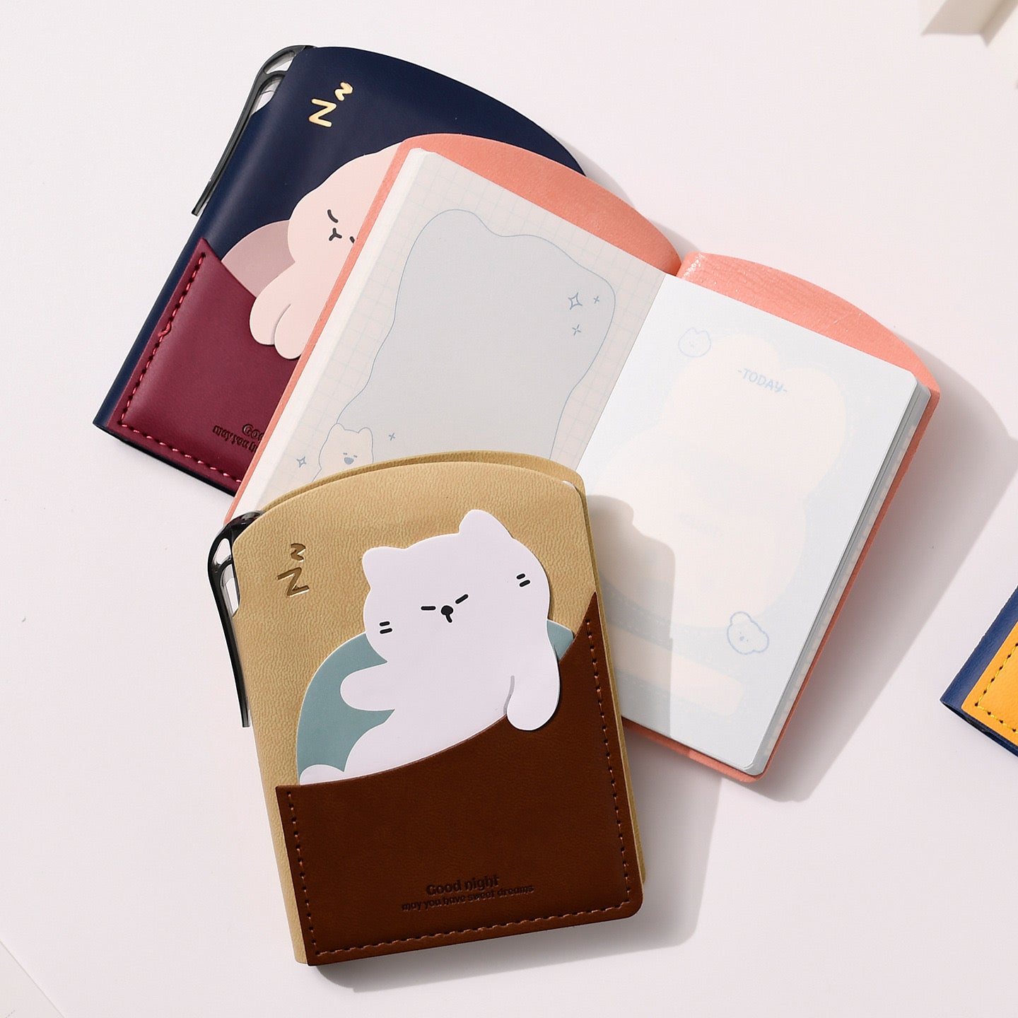 Mini Embossed Notebook with Pen
