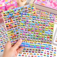 Kawaii Vehicle Puffy Sticker Set