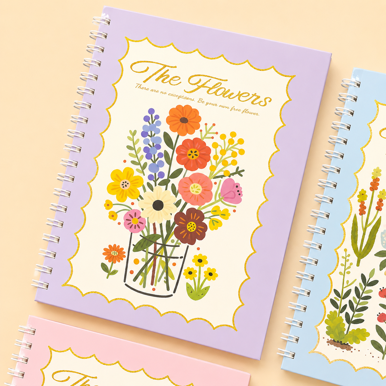 Floral Theory Spiral Diary