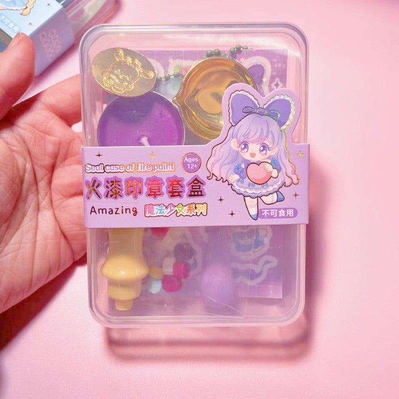 Fancy wax stamp set