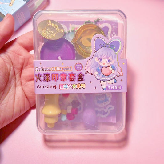 Fancy wax stamp set