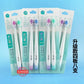 Cute Pastel Colors Adult Toothbrush 2pcs Combo