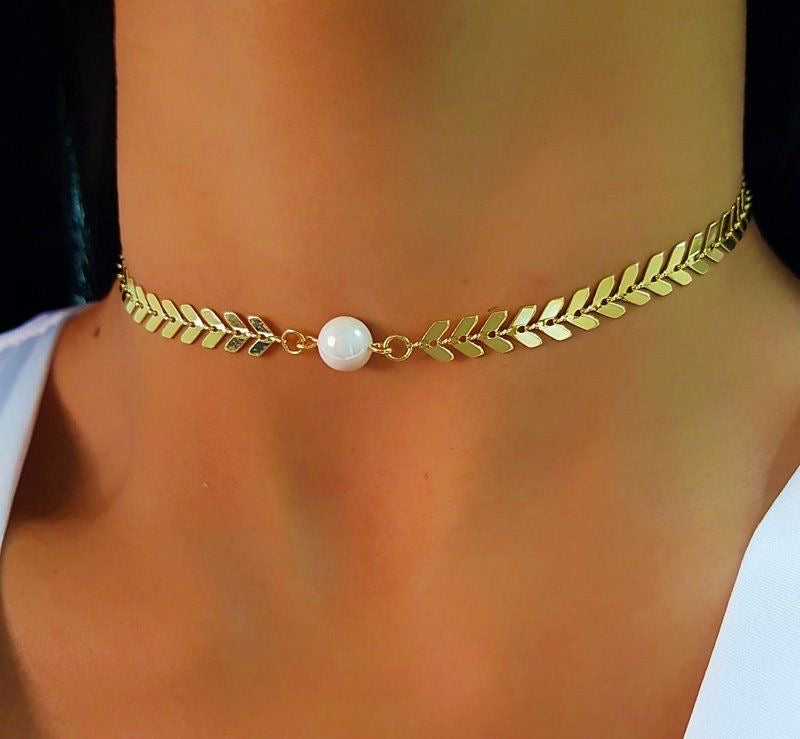 Pearl Choker Necklace