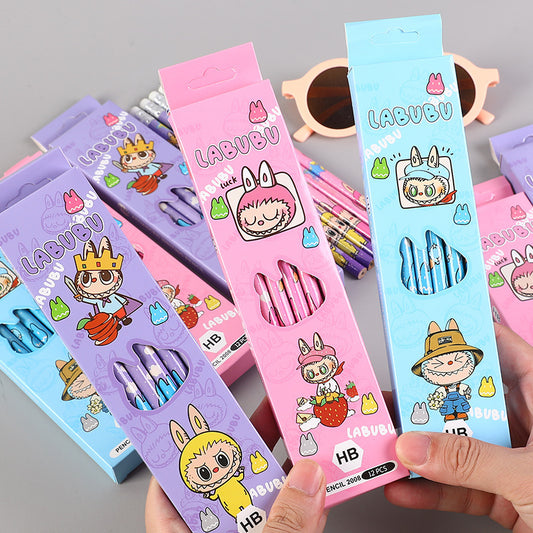 Labubu Pencil Set