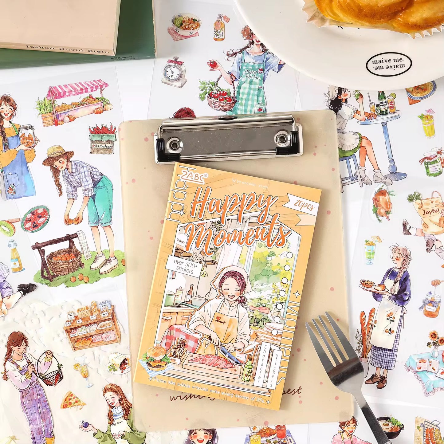 Girly Happy Moments Sticker Book