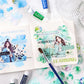 Drop Theme Journaling Stickers